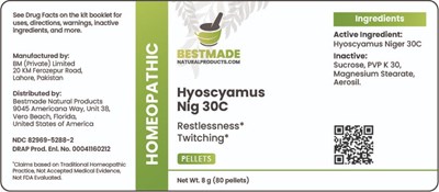 Hyoscyamus Nig (Hyoscyamus Nig 30c)